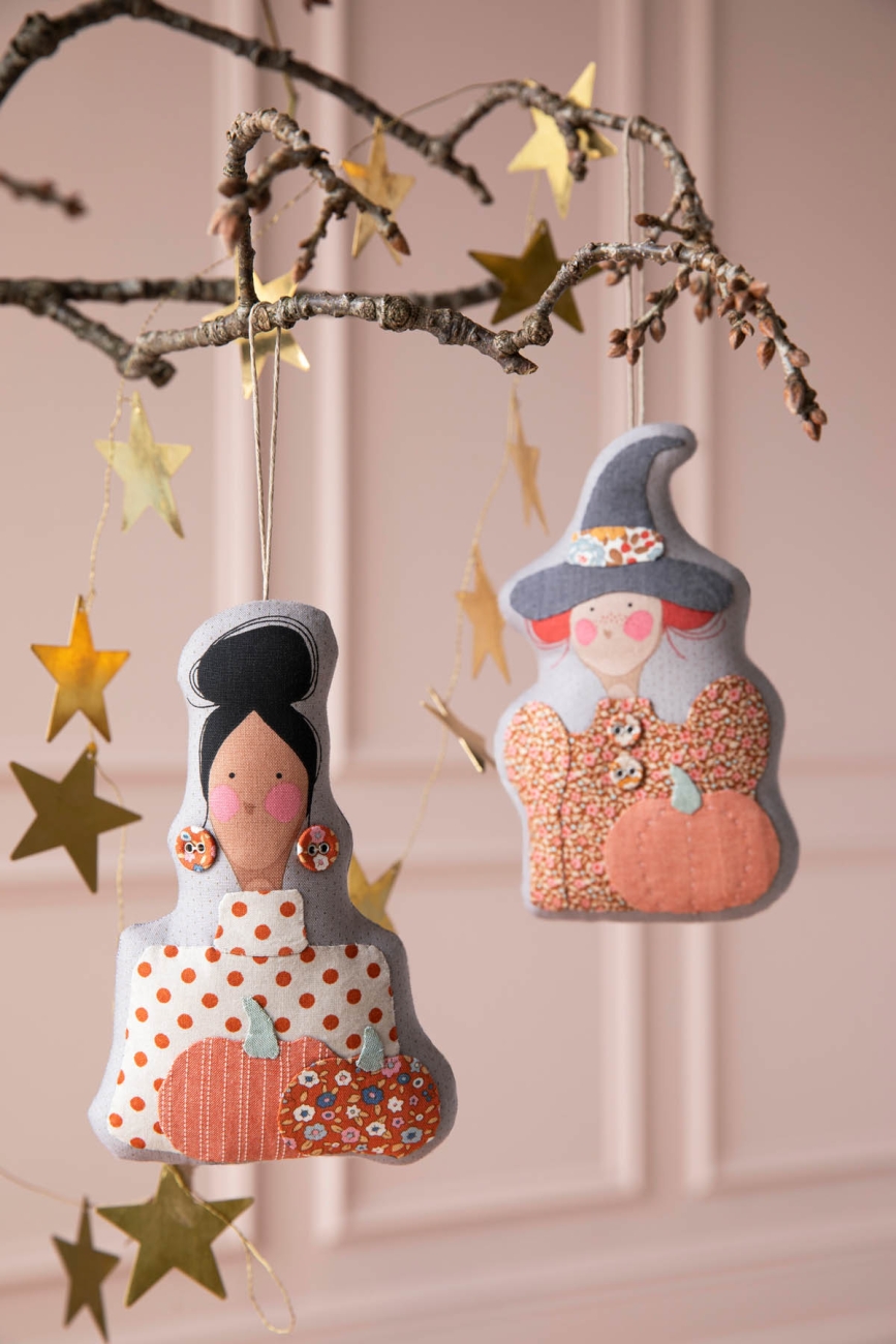 Tilda Patchwork Stoff Baumwolle - Me and My Friend - Khaki
